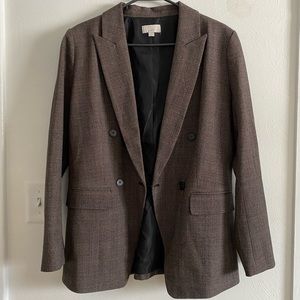 LOFT Plaid Blazer